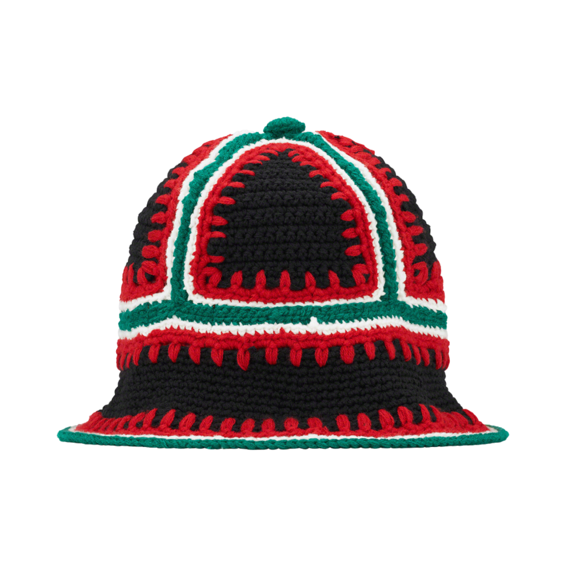 슈프림 크로쉐 엣지 벨 햇 블랙 - 23SS(Supreme Crochet Edge Bell Hat Black - 23SS) - 2