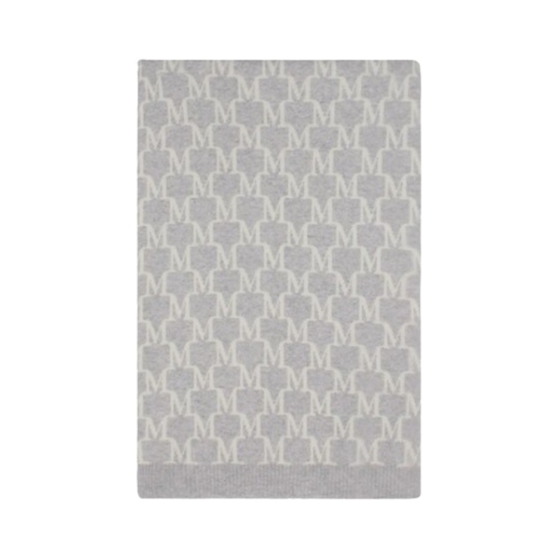 (W) 막스마라 오르리 캐시미어 로고 스카프 라이트 그레이((W) Max Mara Orli Cashmere Logo Scarf Light Grey) - 1