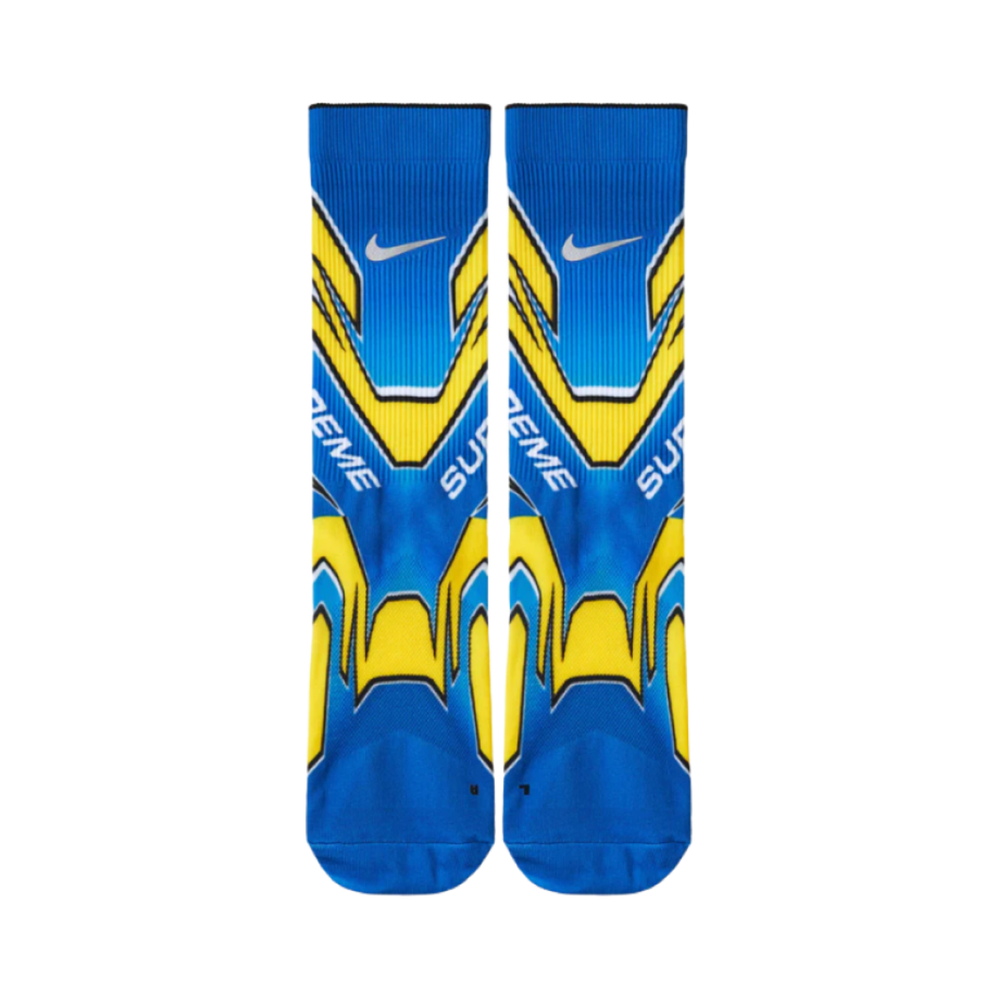 슈프림 x 나이키 크루 삭스 블루 멀티 - 24FW