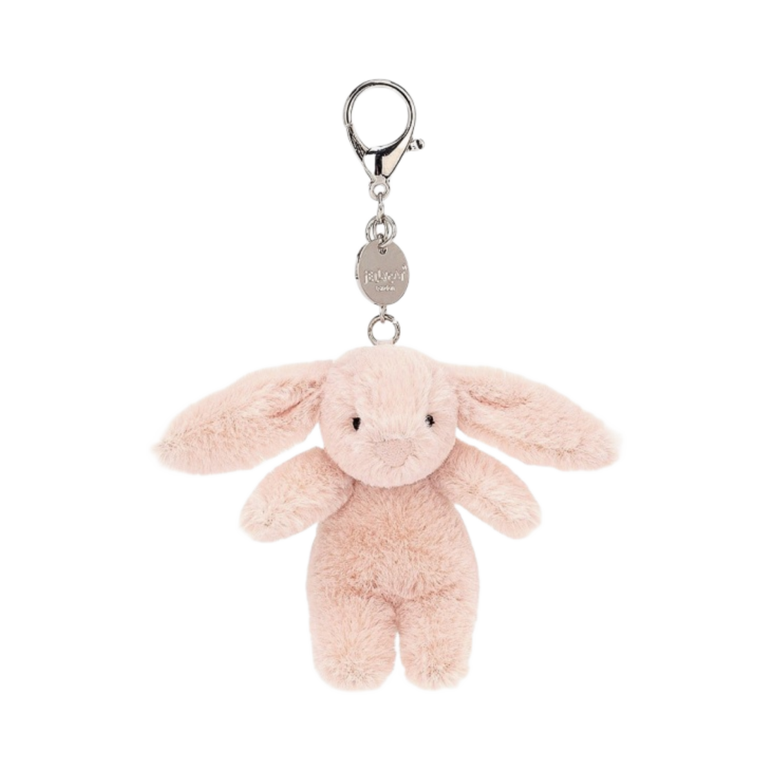 BB4BLUSHBC Jellycat Bashful Bunny Bag Charm Blush