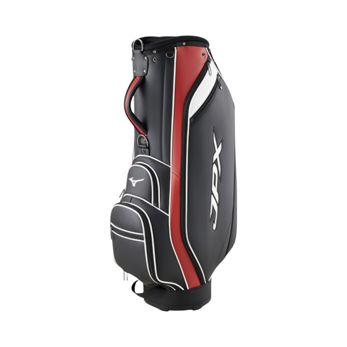 5LXC240004-0962 Mizuno JPX 009 Caddie Bag Black Red
