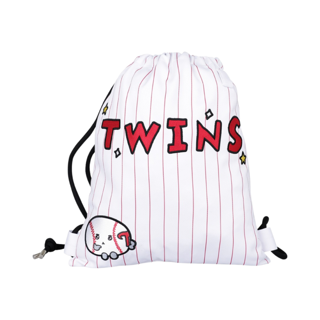 LG 트윈스 x 최고심 짐 색 화이트(LG Twins x Gosimperson Gym Sack White)