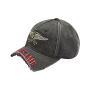 Martin Rose Cut Peak Back Cap Black