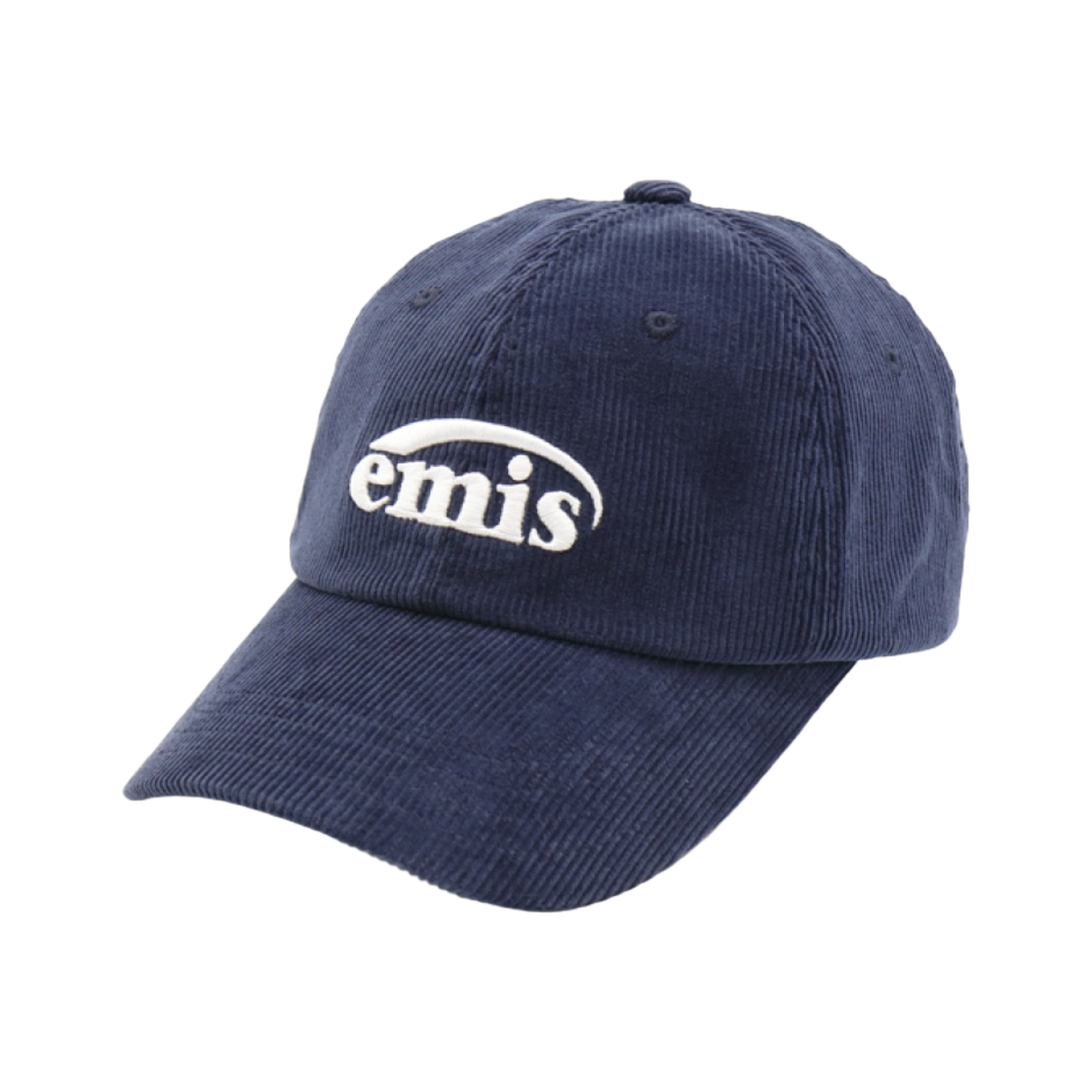 - Emis New Logo Corduroy Emis Cap Navy