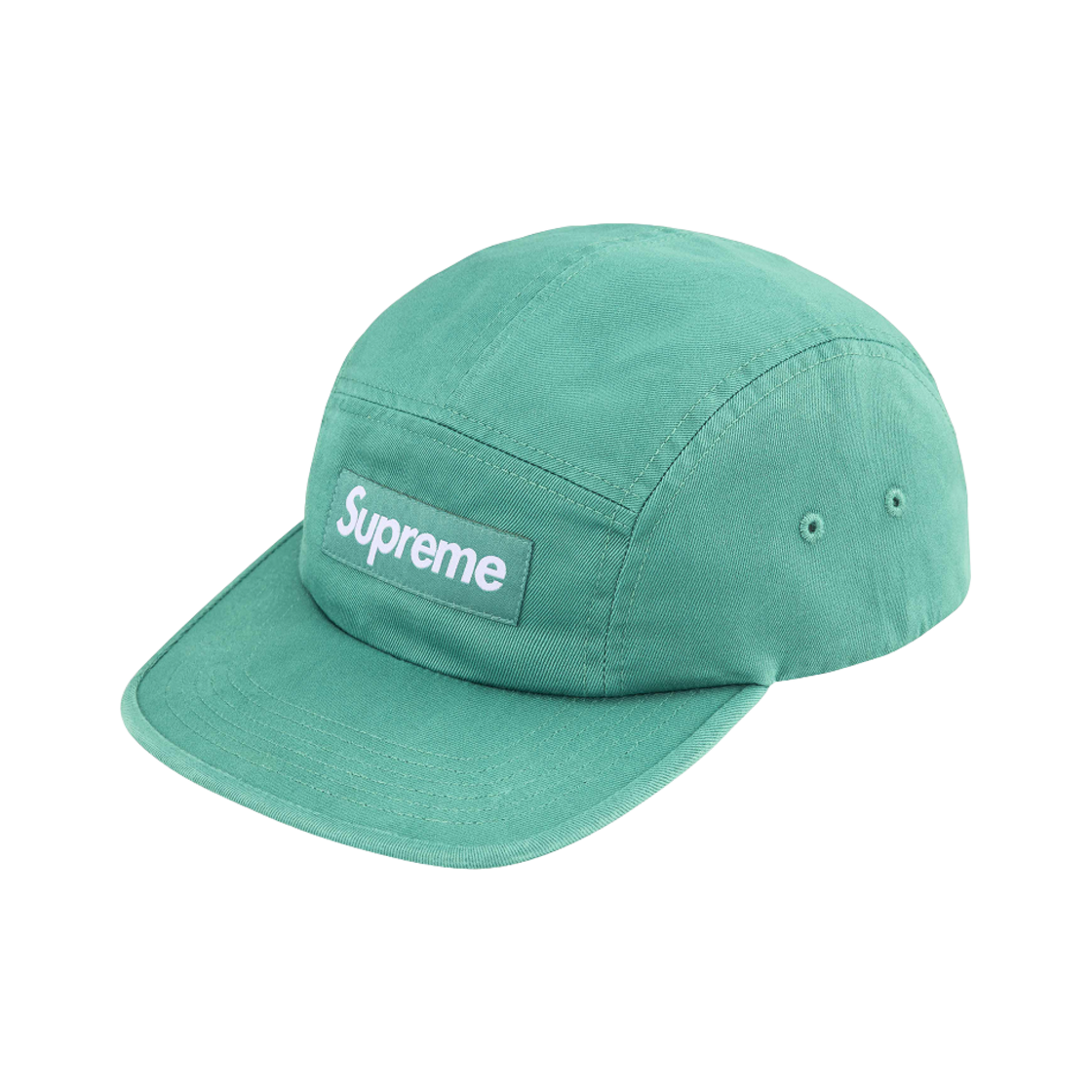 슈프림 워시드 치노 트윌 캠프캡 세이지 - 25SS(Supreme Washed Chino Twill Camp Cap Sage - 25SS)