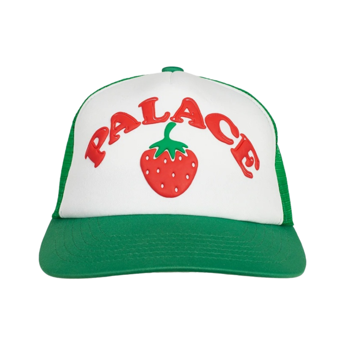 팔라스 스트로베리 트러커 햇 그린 - 22SS(Palace Strawberry Trucker Hat Green - 22SS) - 2