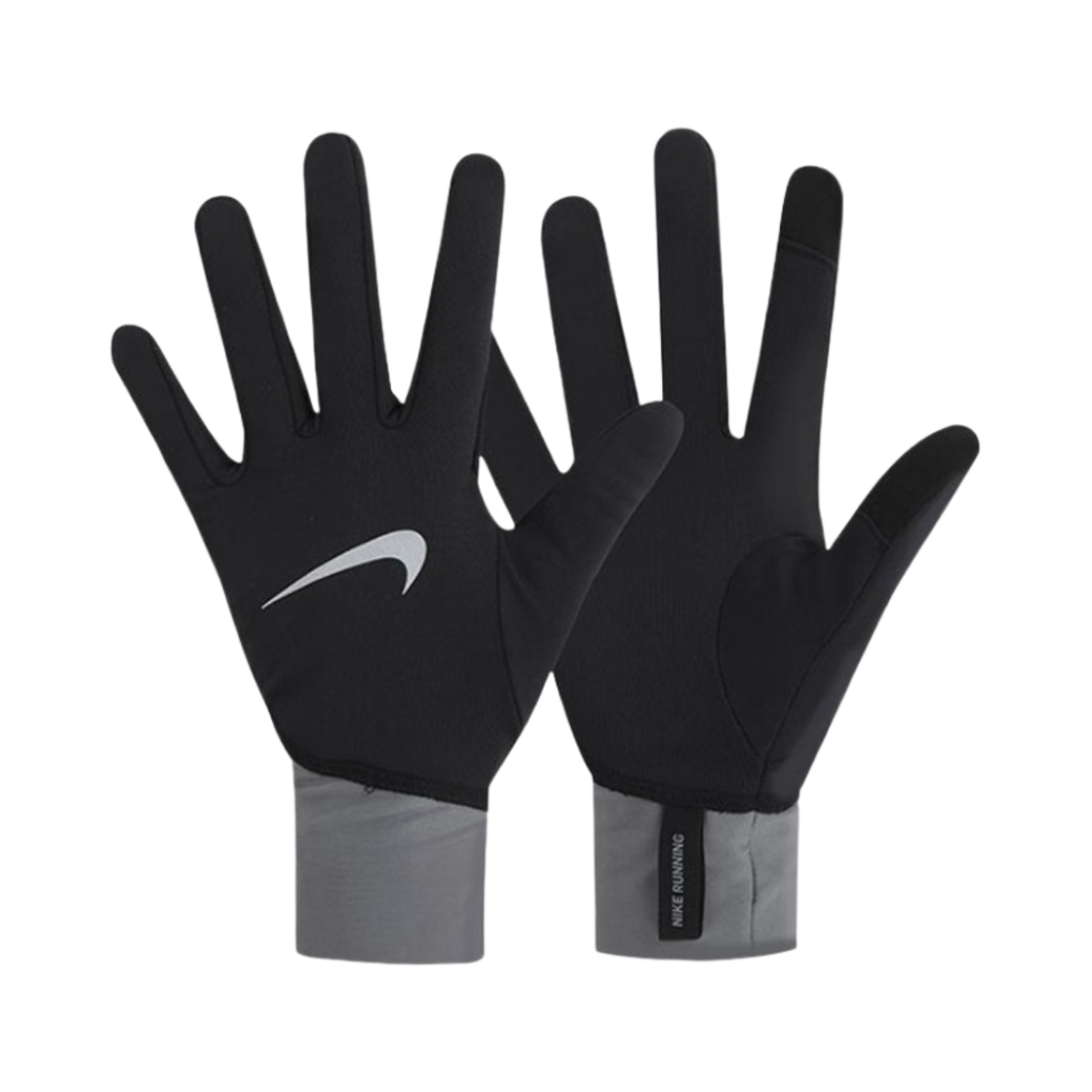 나이키 페이서 미드웨이트 러닝 글러브 블랙(Nike Pacer Midweight Running Gloves Black)