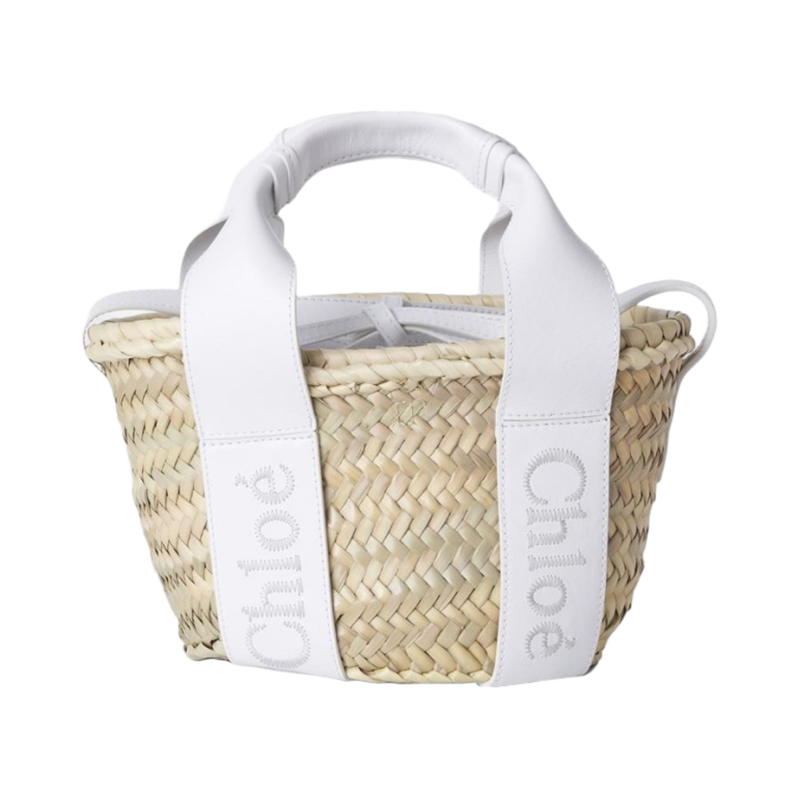 끌로에 센스 스몰 베스킷 크리스탈 화이트(Chloe Sense Small Basket Crystal White) - 2