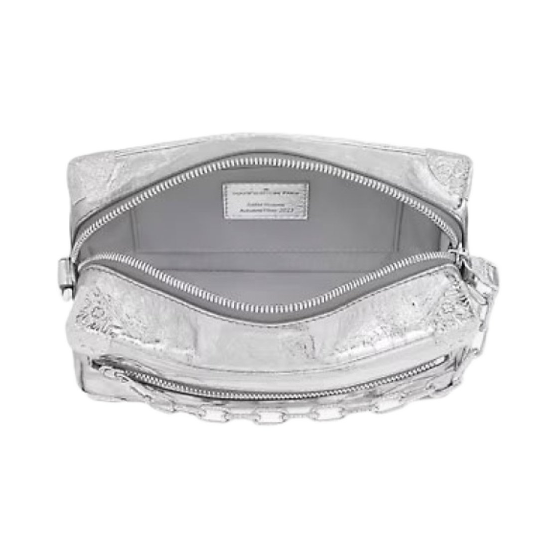 루이비통 미니 소프트 트렁크 크러시드 실버(Louis Vuitton Mini Soft Trunk Crushed Silver) - 3