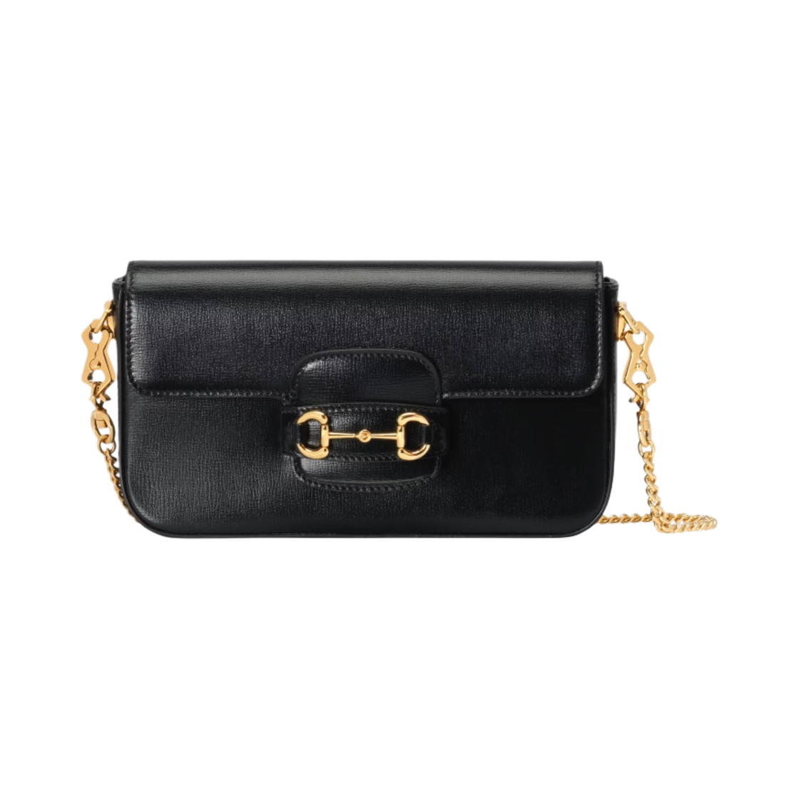 구찌 홀스빗 1955 미니백 블랙 레더(Gucci Horsebit 1955 Mini Bag Black Leather) - 1