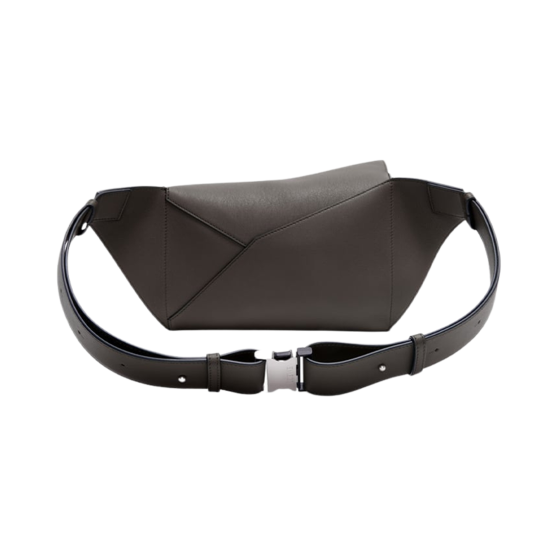 로에베 클래식 카프스킨 스몰 퍼즐 범백 다크 그레이(Loewe Small Puzzle Bumbag in Classic Calfskin Dark Grey) - 4