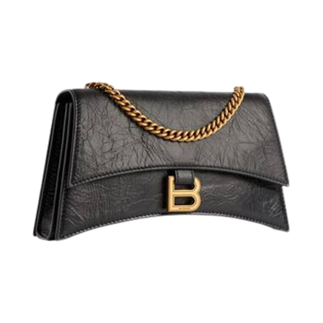 발렌시아가 크러쉬 XS 체인백 블랙(Balenciaga Crush XS Chain Bag Black) - 2