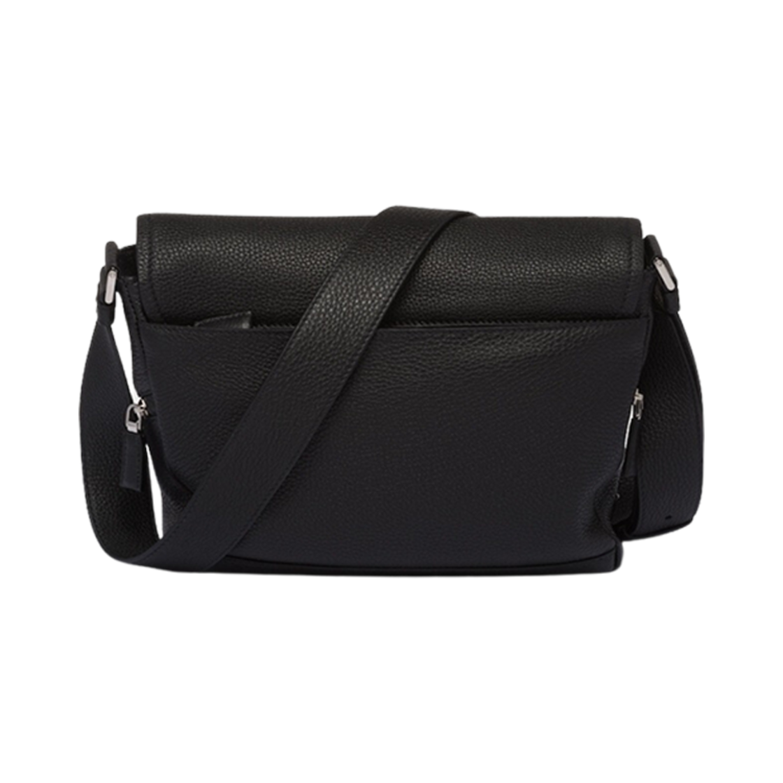 프라다 레더 백 숄더 스트랩 블랙(Prada Leather Bag Shoulder Strap Black) - 2