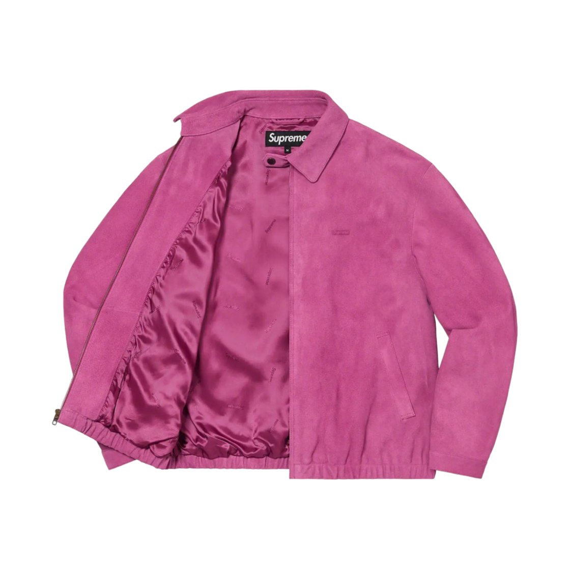 슈프림 스웨이드 해링턴 자켓 더스티 핑크 - 22SS(Supreme Suede Harrington Jacket Dusty Pink - 22SS) - 2