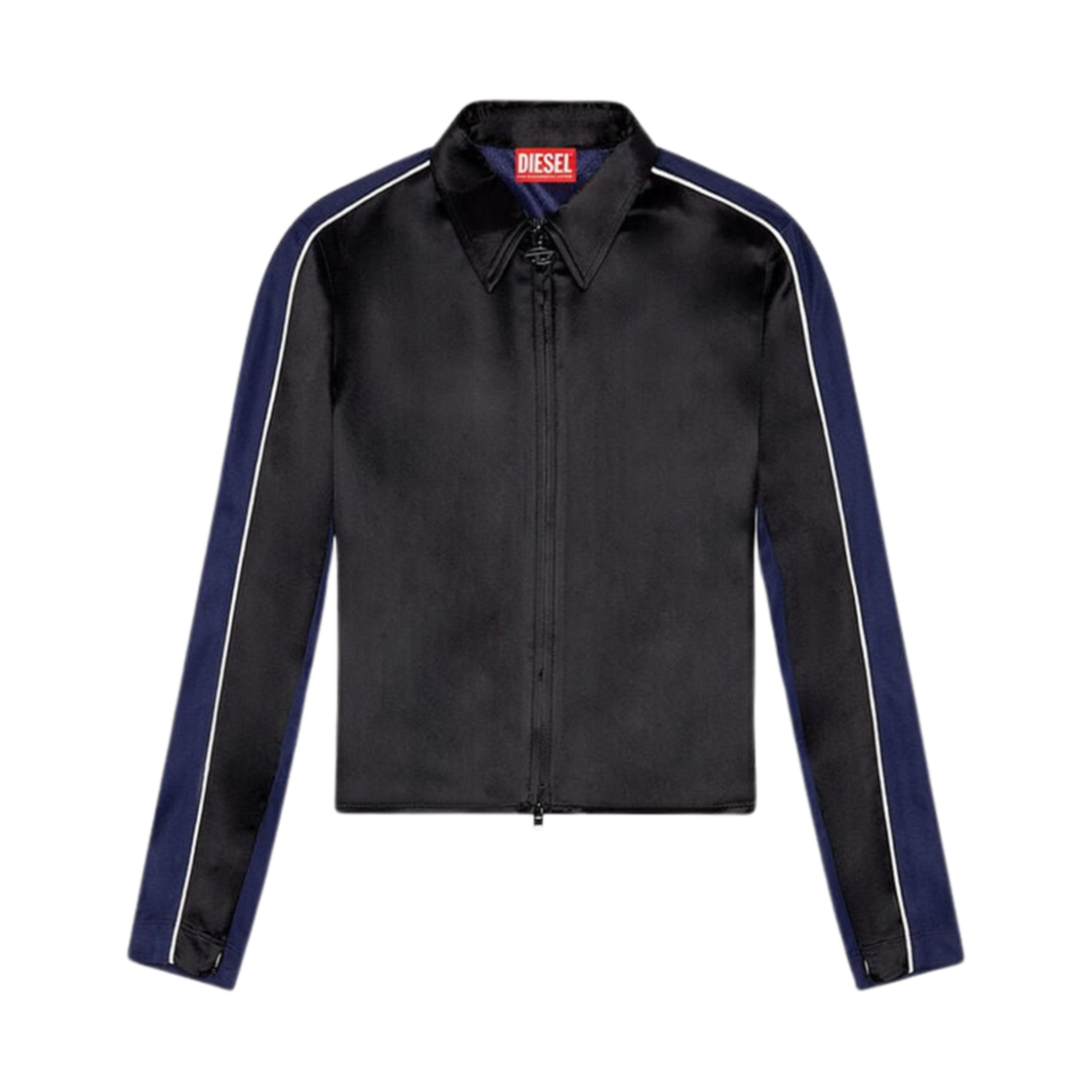 (W) 디젤 C-로리 자켓 블랙 블루((W) Diesel C-Lory Jacket Black Blue)