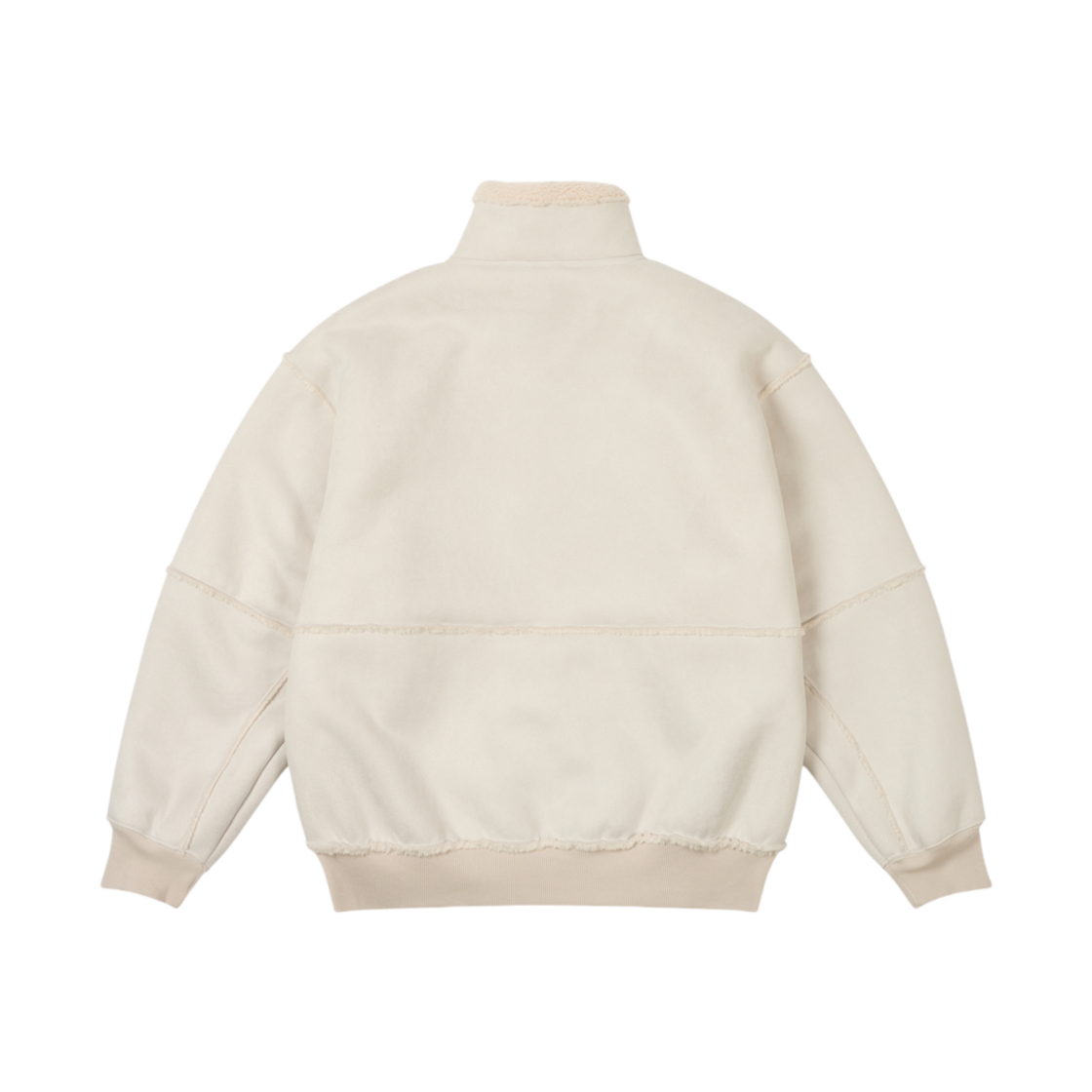 팔라스 셰르파 포우 스웨이드 퍼넬 소프트 화이트 - 24FW(Palace Sherpa Faux Suede Funnel Soft White - 24FW) - 3