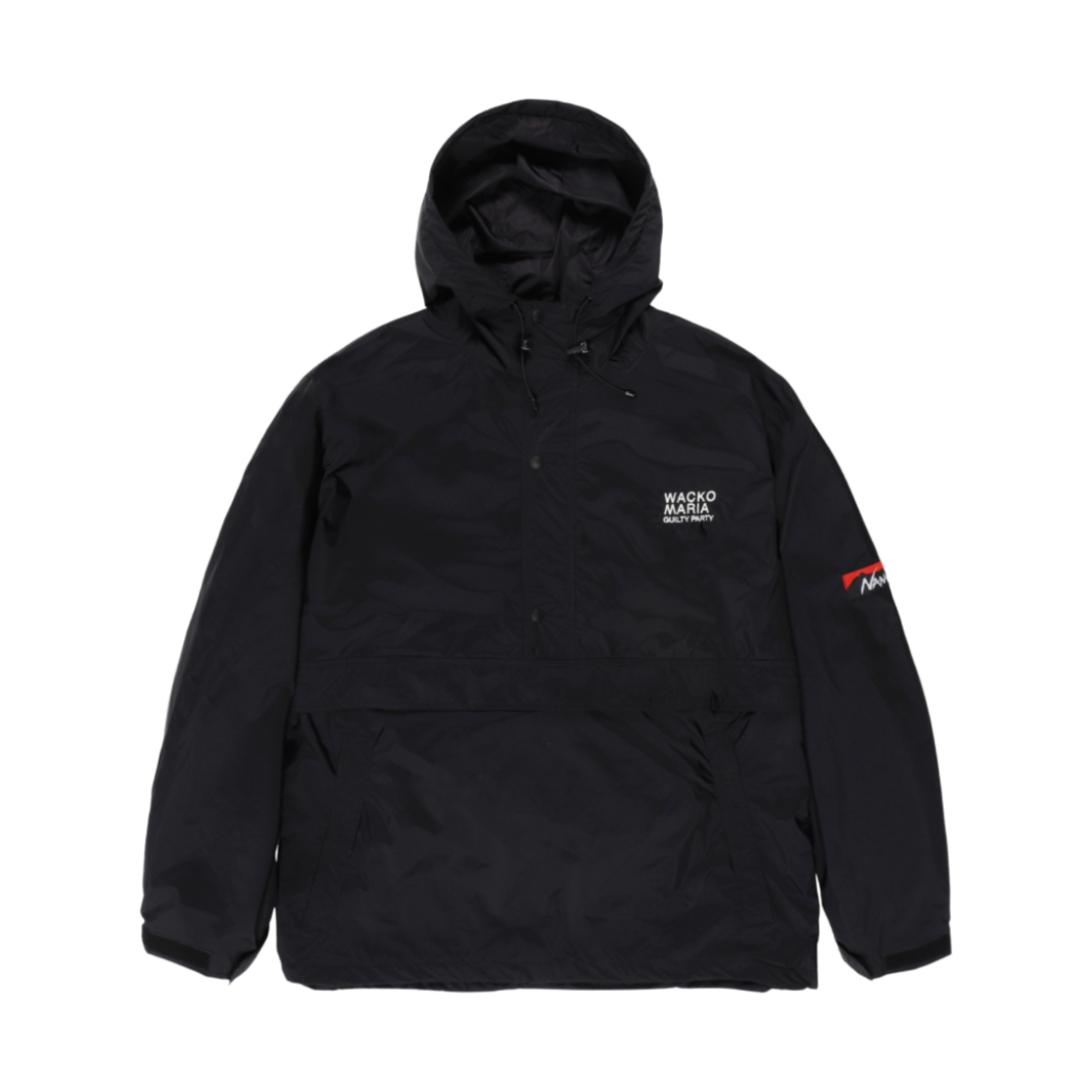 와코 마리아 x 난가 아노락 자켓 블랙(Wacko Maria x Nanga Anorak Jacket Black)