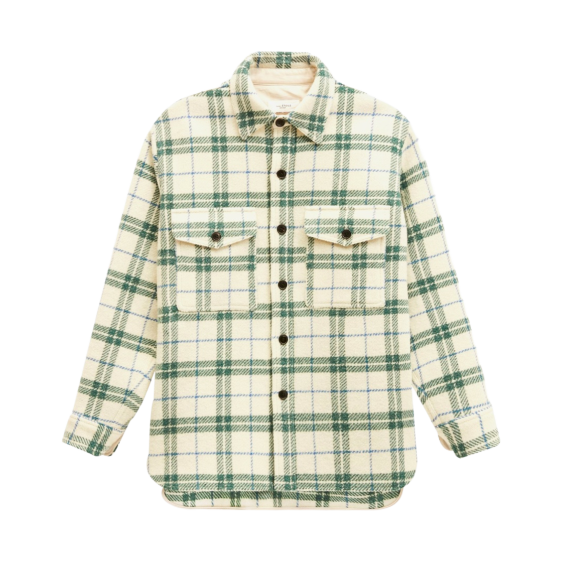 (W) 이자벨 마랑 팩슨 오버셔츠 그린 - 21FW