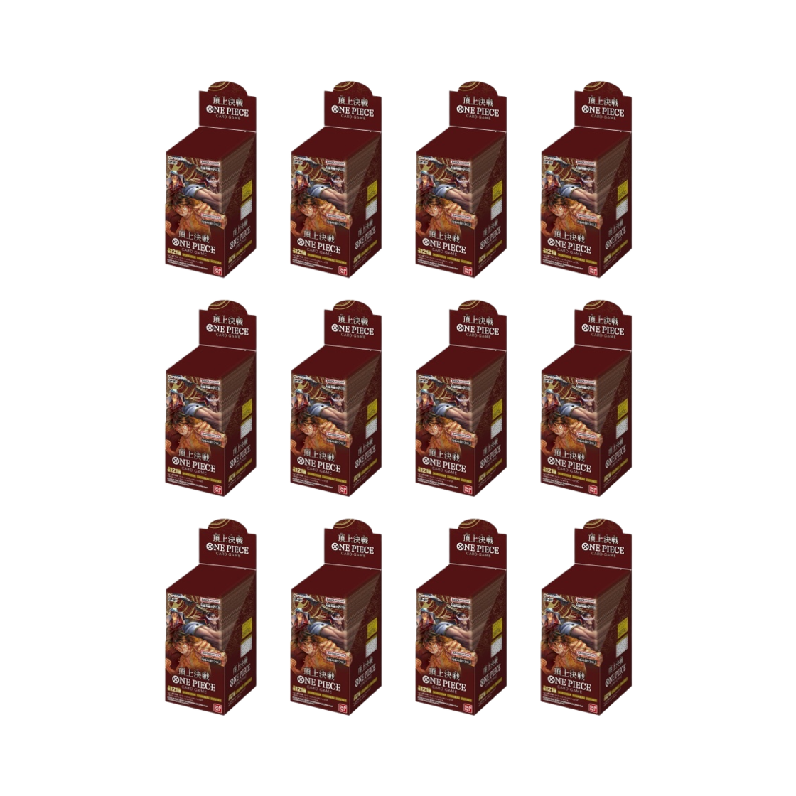 - Bandai One Piece Card Game OP-02 Paramount War Carddass Booster 12 Boxes (Total Pack of 288/Japanese Ver.)