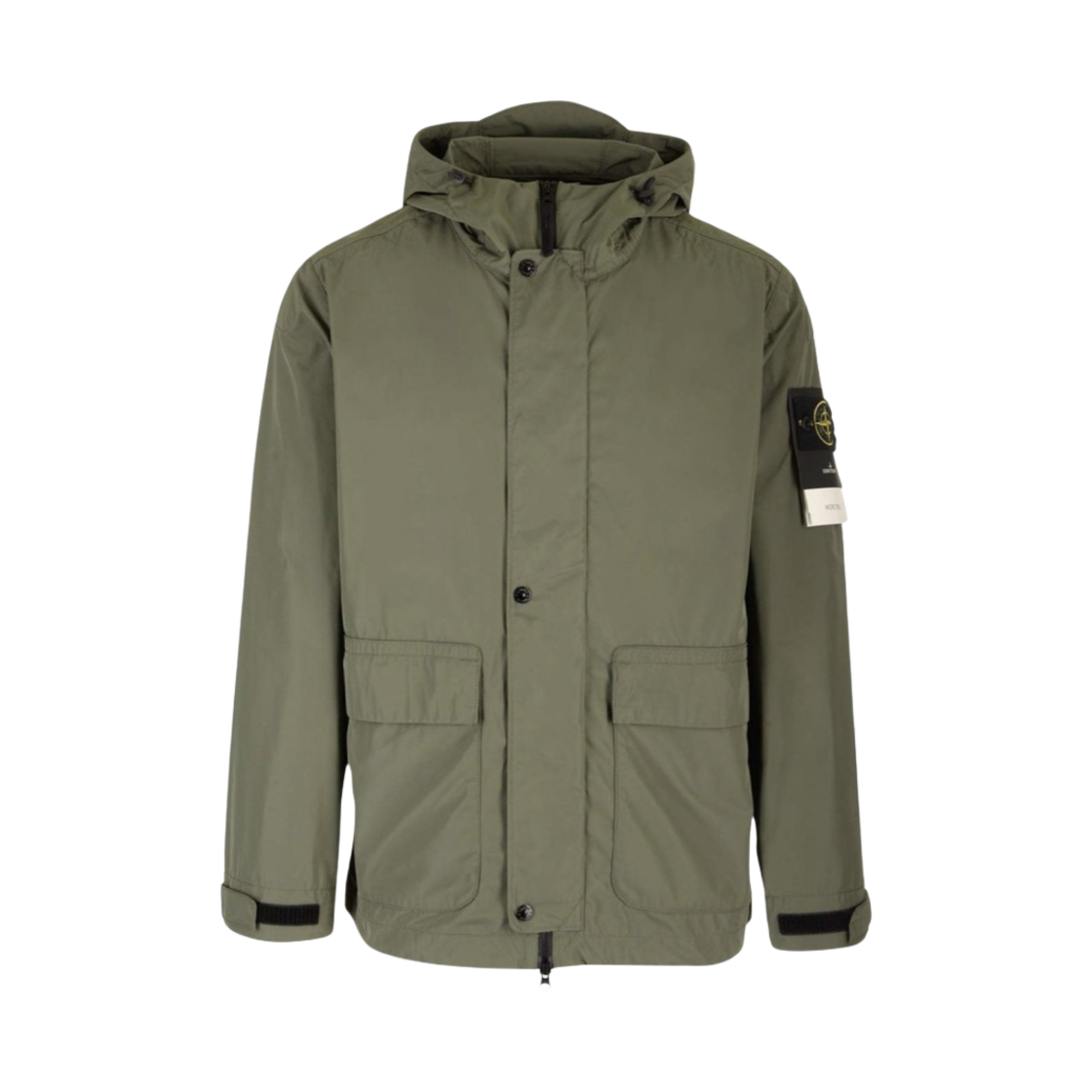801541526-V0059 Stone Island 41526 Micro Twill Hooded Jacket Musk Green - 24SS