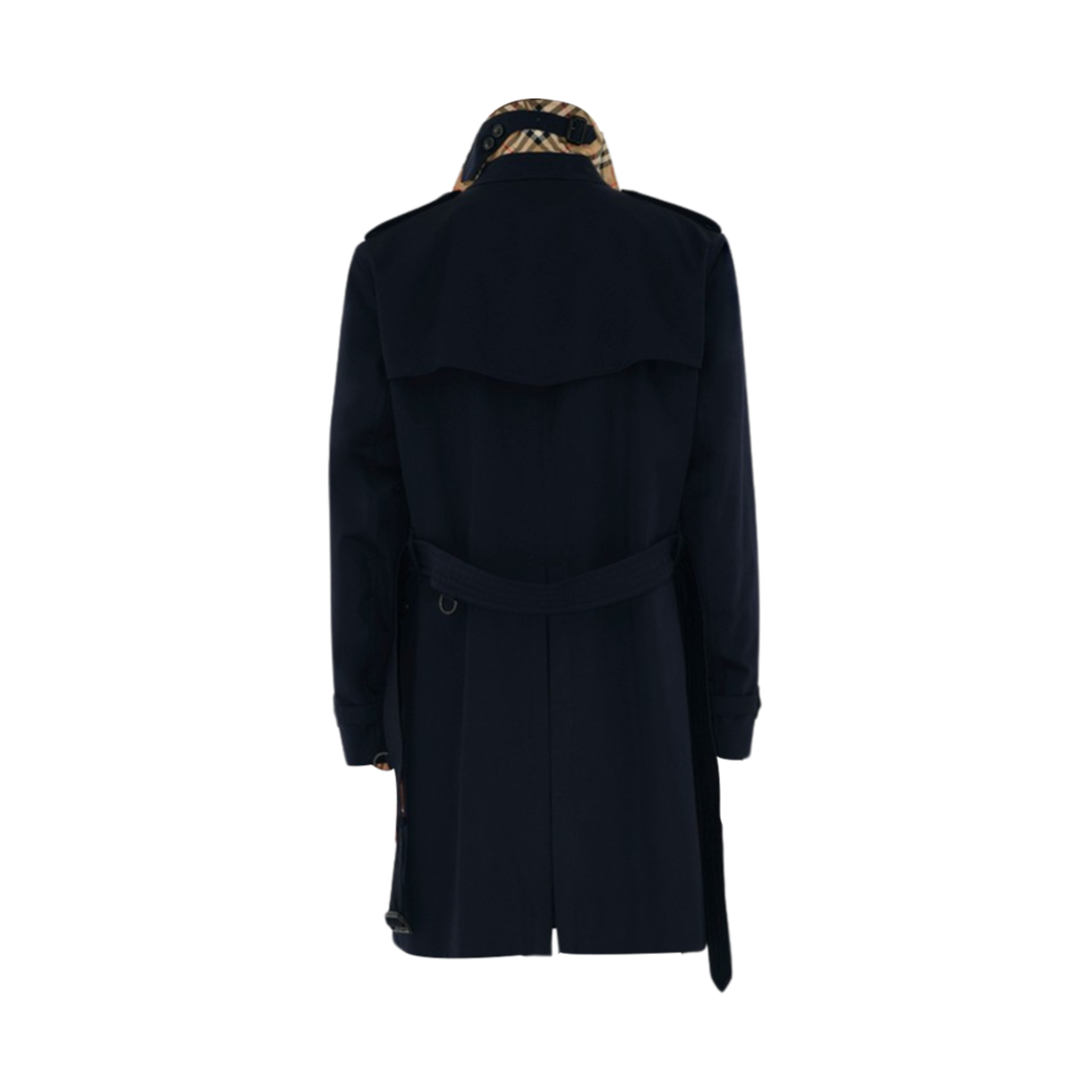 버버리 미드랭스 켄싱턴 헤리티지 트렌치 코트 콜 블루(Burberry Mid-Length Kensington Heritage Trench Coat Coal Blue) - 2