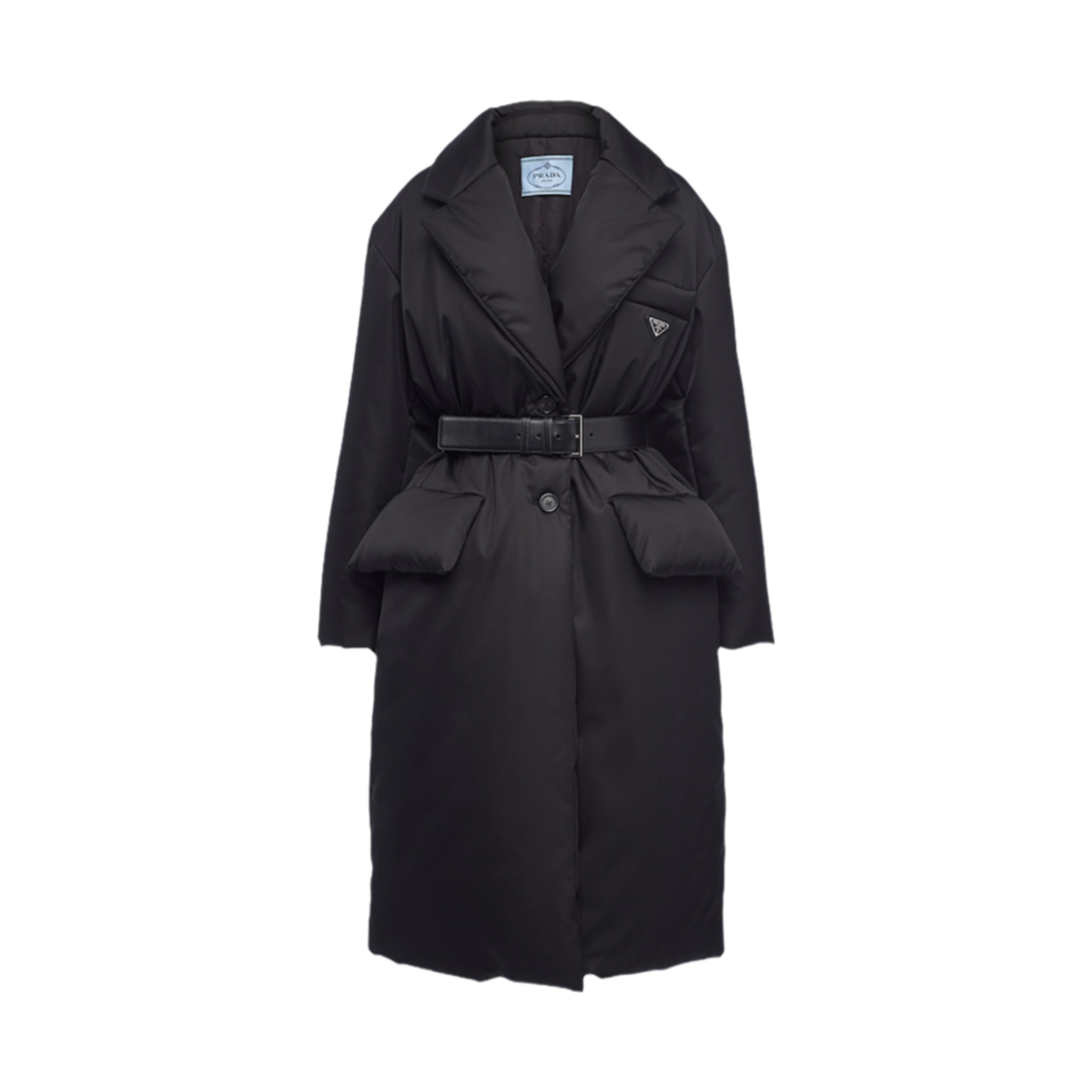 29E862-1WQ8-F0002 (W) Prada Re-Nylon Down Coat Black
