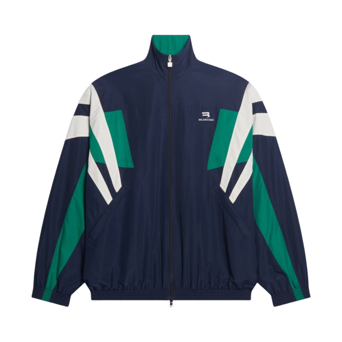 발렌시아가 스포티 B 트랙 자켓 블루(Balenciaga Sporty B Track Jacket Blue) - 1