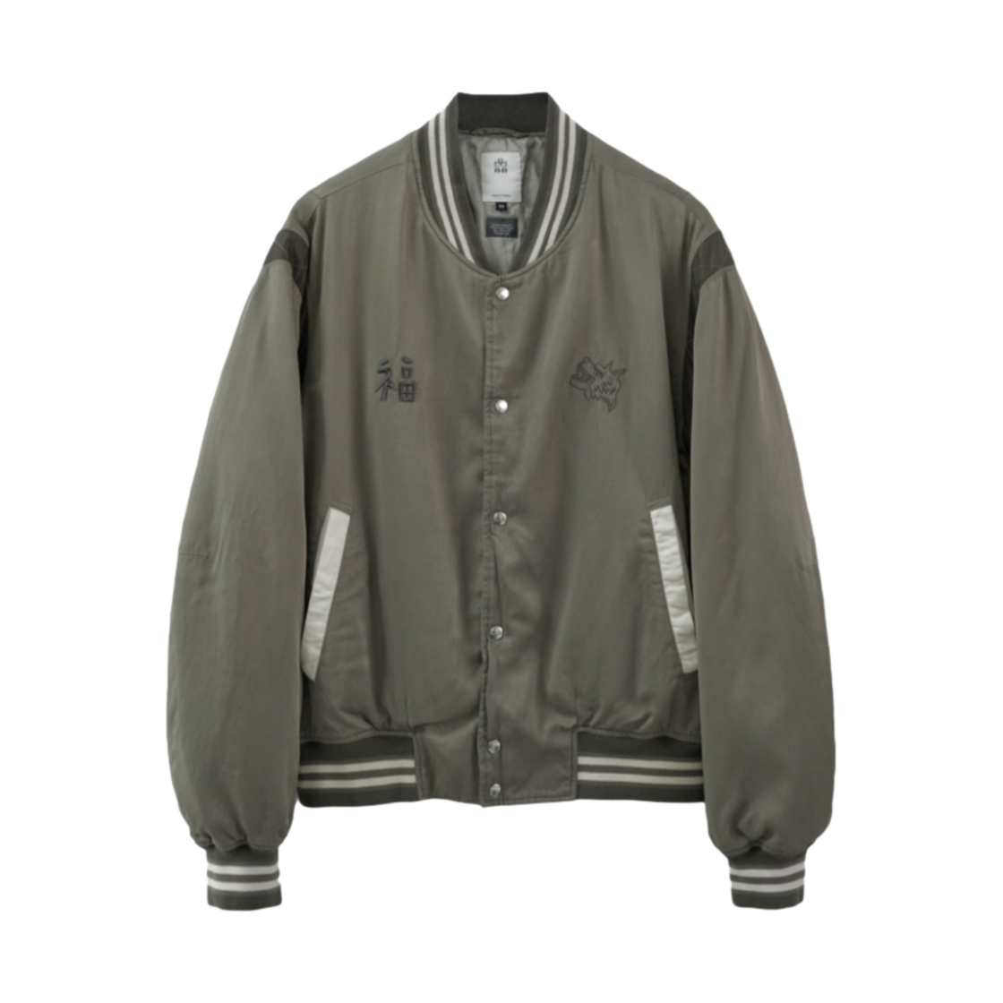 폴리테루 x 행크 레이온 바시티 세이지 - 24SS(Polyteru x HANK Rayon Varsity Sage - 24SS)