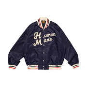 Human Made Nylon Stadium Jacket Navy