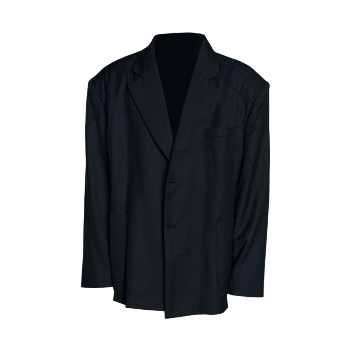 GR22FWMJ03BK Project G/R Biker Oversized Blazer Single Black
