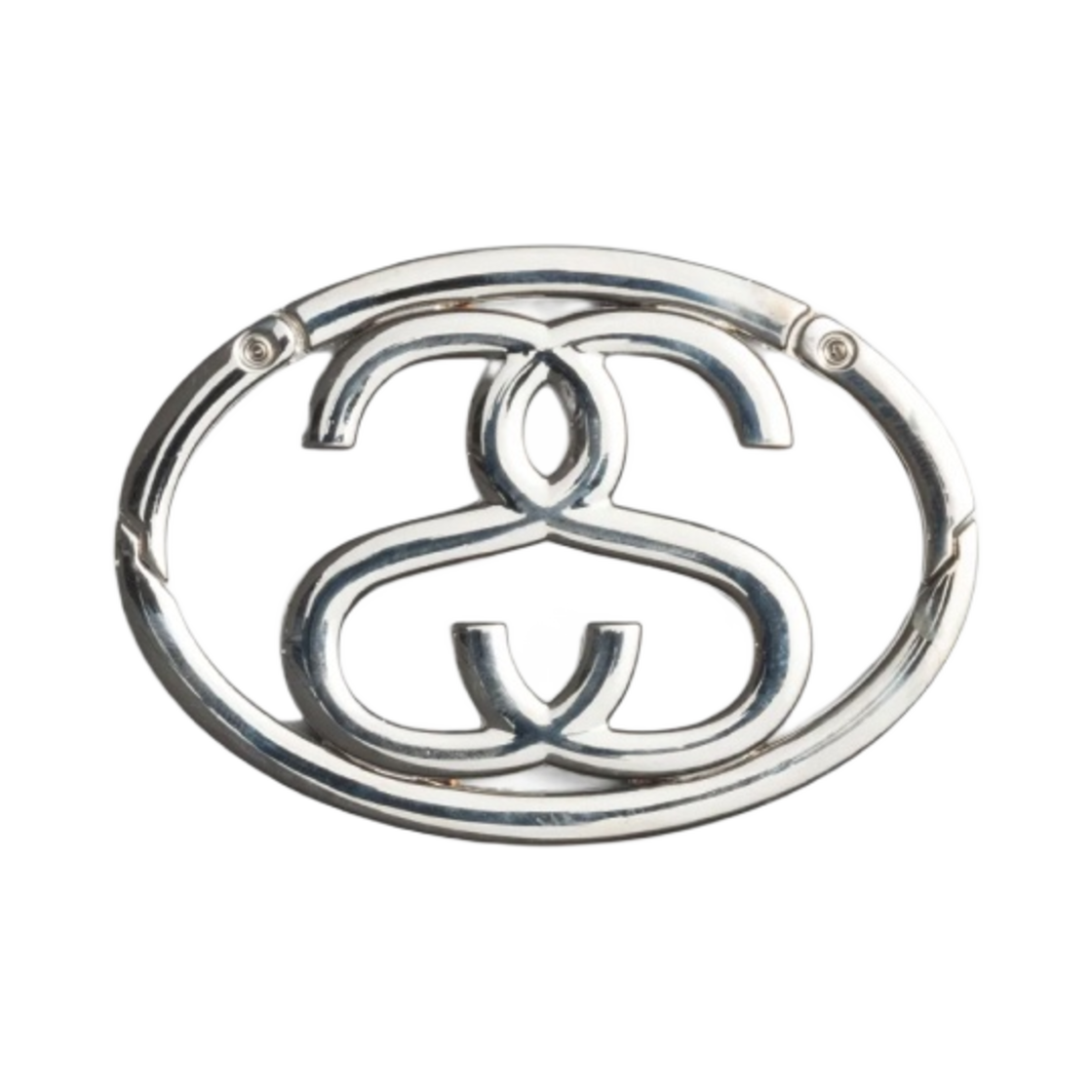 Stussy SS LINK CARABINER Silver カラビナ ⑤ SS Link Twist Carabiner – Brushed Nickel | Accessories | Stüssy