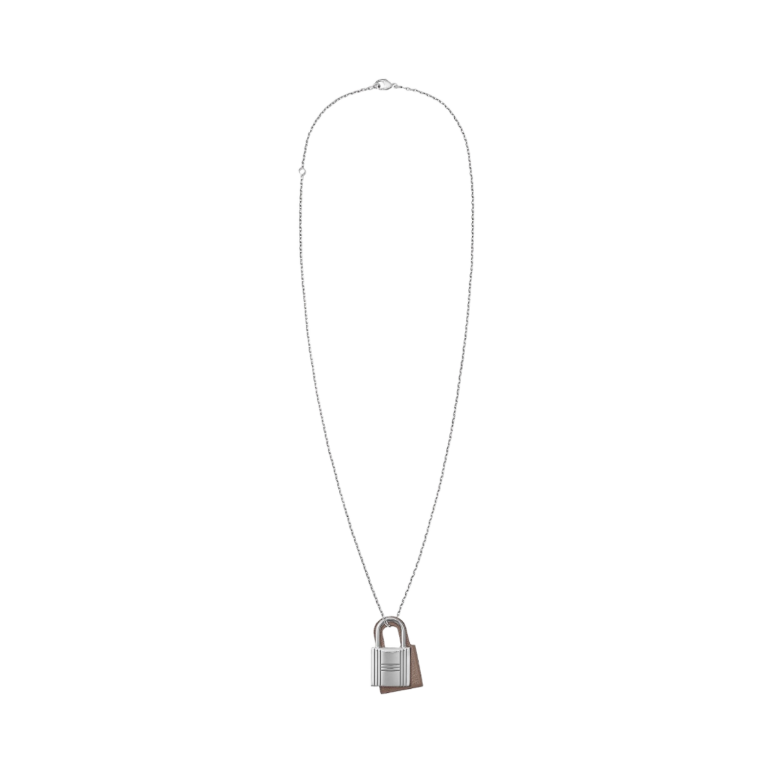 (W) 에르메스 스몰 오켈리 펜던트 스위프트 & 팔라듐 하드웨어 에뚜쁘((W) Hermes Small O'Kelly Pendant Swift & Palladium Etoupe) - 1