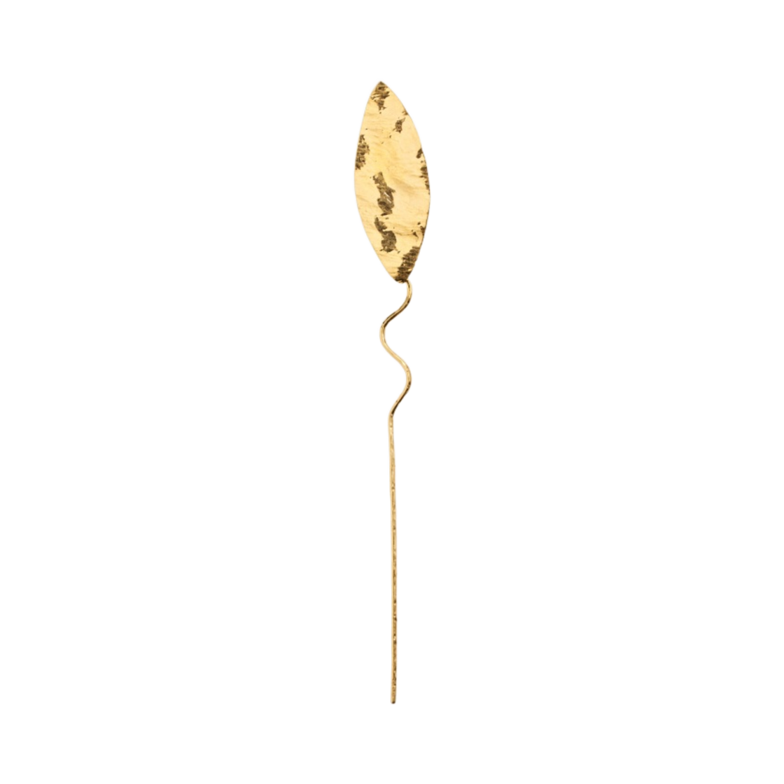 (W) 자크뮈스 르 픽 아 쉐보 J 헤어핀 시그니쳐 골드((W) Jacquemus Le Pic A Cheveux J Hairpin Signature Gold) - 1