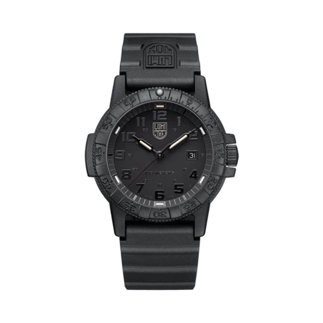 루미녹스 레더백 씨 터틀 자이언트 아웃도어 44mm PU 블랙 아웃(Luminox Leatherback Sea Turtle Giant Outdoor 44mm PU Black Out)