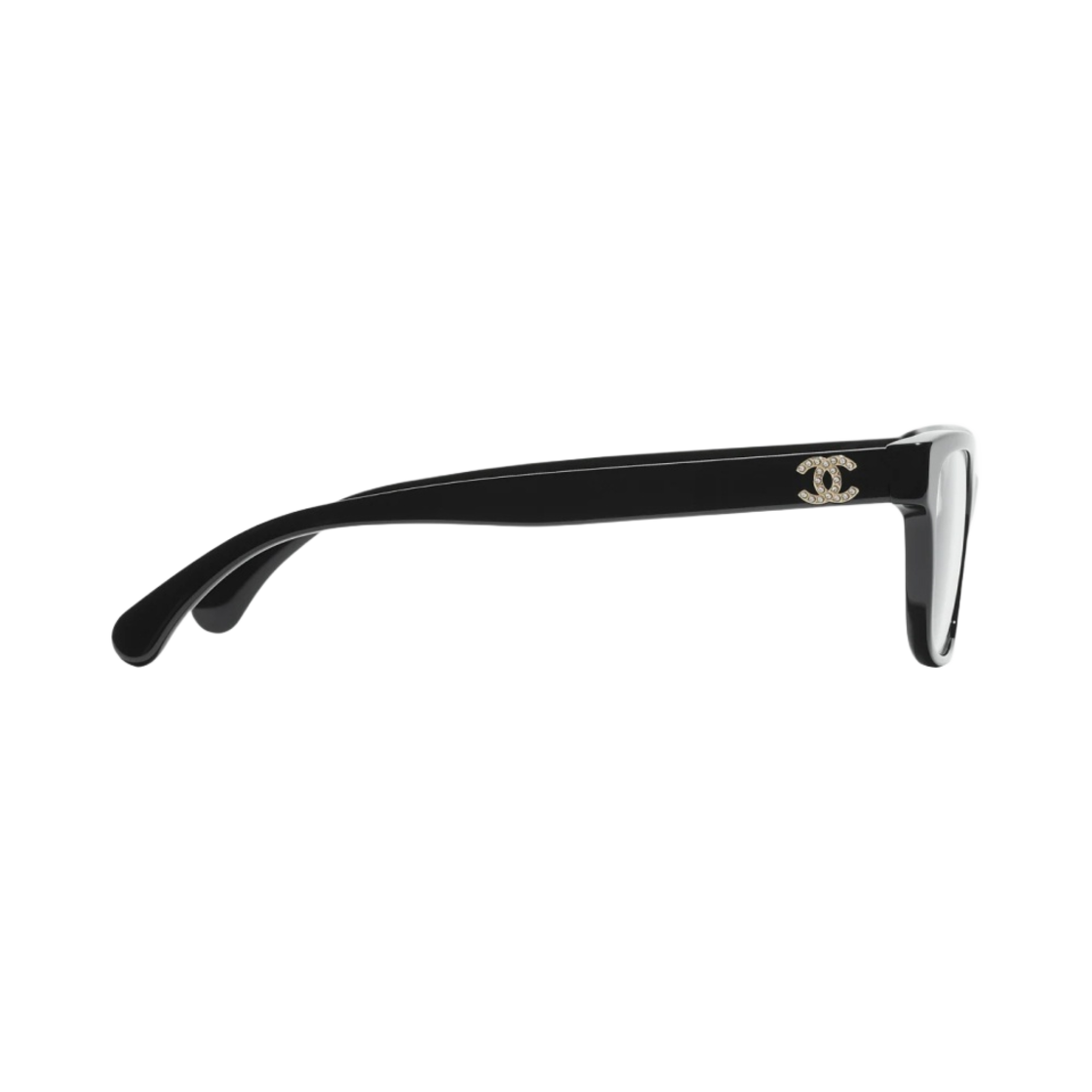 샤넬 스퀘어 프레임 아세테이트 & 블랙(Chanel Rectangle Eyeglasses Acetate & Black) - 3