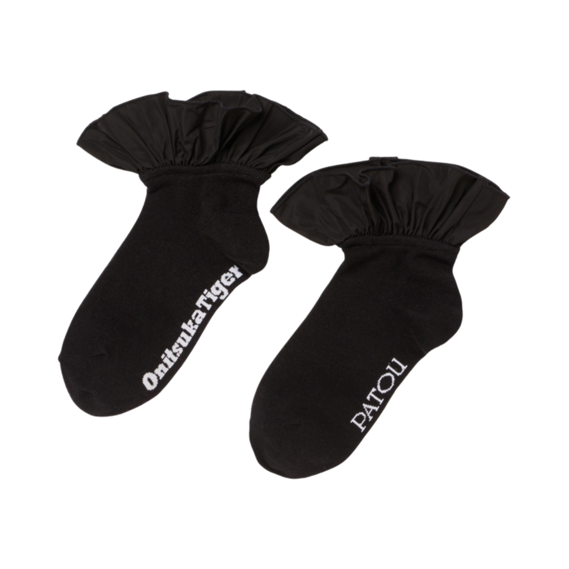 3182A045-001 (W) Onitsuka Tiger x Patou Short Socks Black