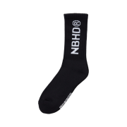 Neighborhood NBHD Logo Socks Black