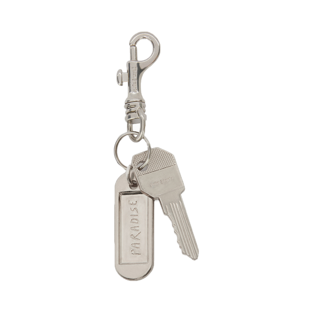 팜엔젤스 파라다이스 팜 키링 실버(Palm Angels Paradise Palm Keyring Silver - Silver)