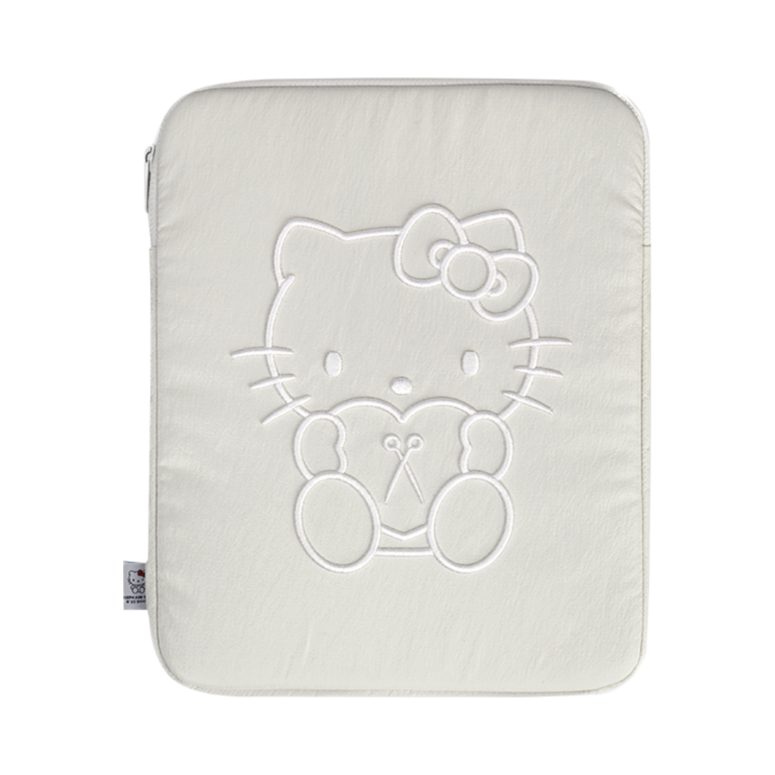 0JSQ1BP04WHF Joseph&Stacey Sleek Tablet Pouch 11inch Hello Kitty White