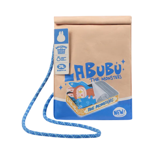 Pop Mart Labubu The Monsters Wacky Mart Series Messenger Bag