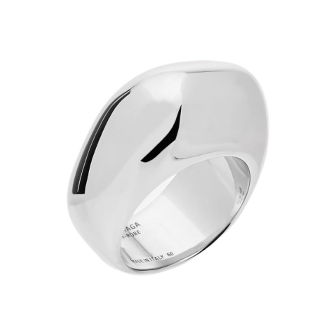 (W) 발렌시아가 가드로브 시그넷 링 실버((W) Balenciaga Garde-Robe Signet Ring Silver) - 1