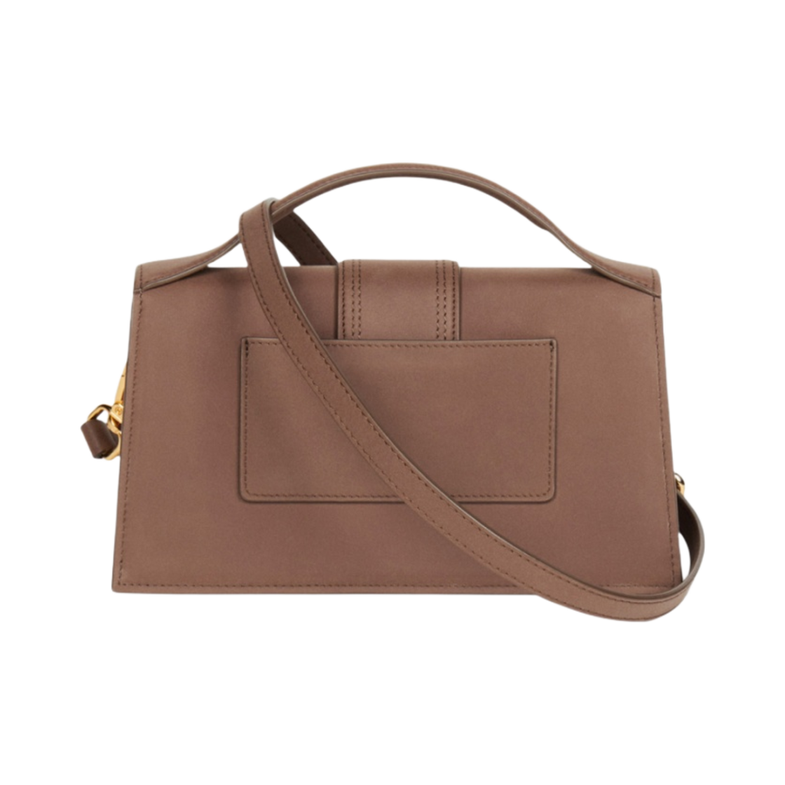 자크뮈스 르 그랜드 밤비노 크로스바디 플랩백 브라운(Jacquemus Le Grand Bambino Crossbody Flap Bag Brown) - 2