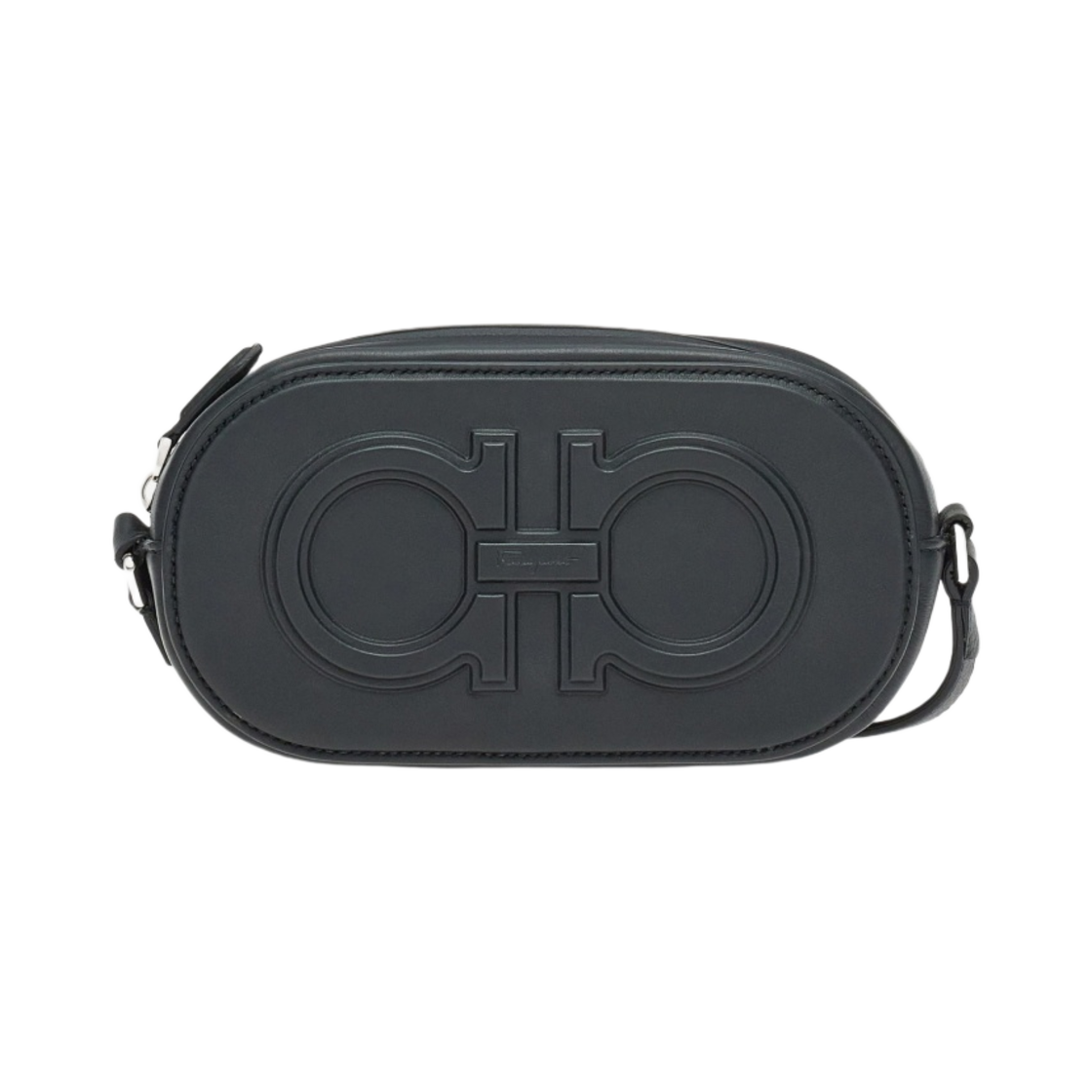 페라가모 더블 간치오 크로스바디백 블랙(Ferragamo Double Gancio Crossbody Bag Black) - 1