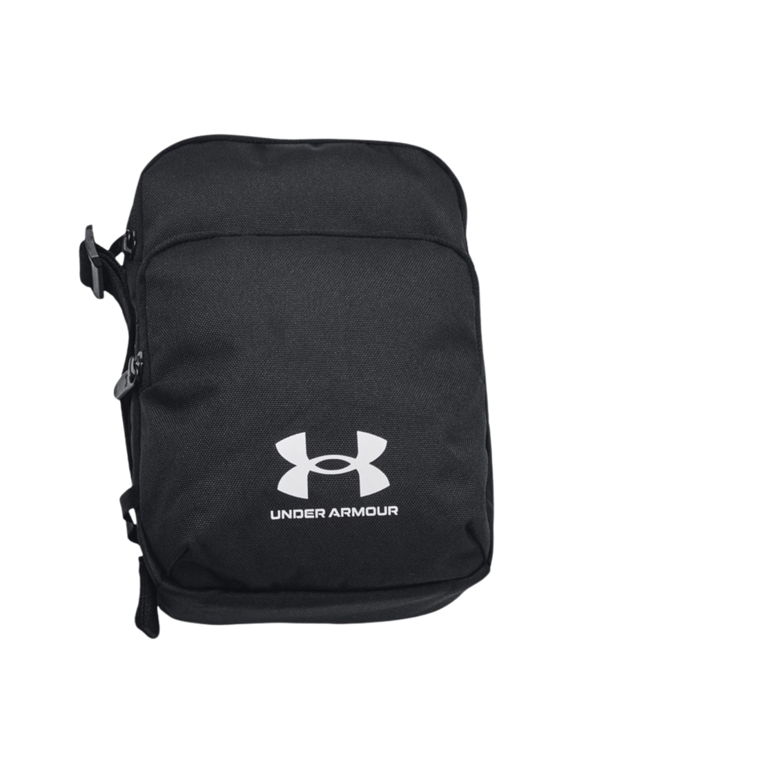 언더아머 UA 스포츠스타일 라이프 크로스바디 블랙 화이트(Under Armour UA SportStyle Lite Crossbody Black White)
