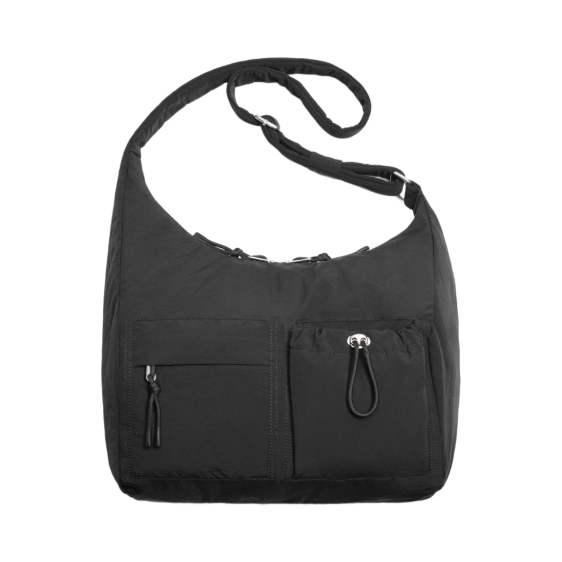 자라 멀티포켓 나일론 백 블랙(Zara Multi Pocket Nylon Bag Black) - 1