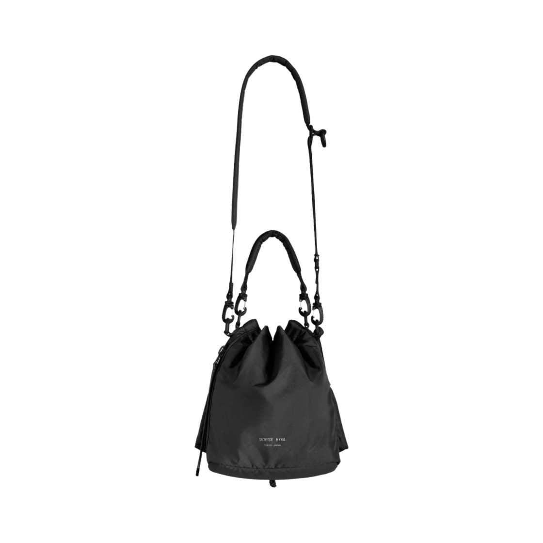 포터 x 하이크 투웨이 툴 백 스몰 블랙(Porter x Hyke 2Way Tool Bag Small Black) - 3