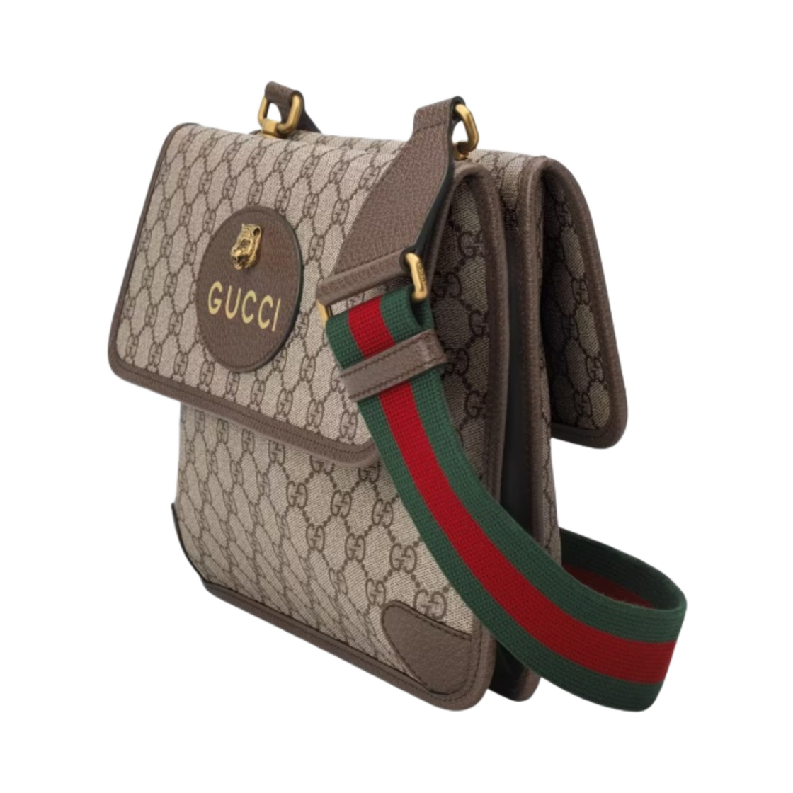 구찌 네오 빈티지 GG 메신저백 베이지 에보니(Gucci Neo Vintage GG Messenger Bag Beige Ebony) - 2