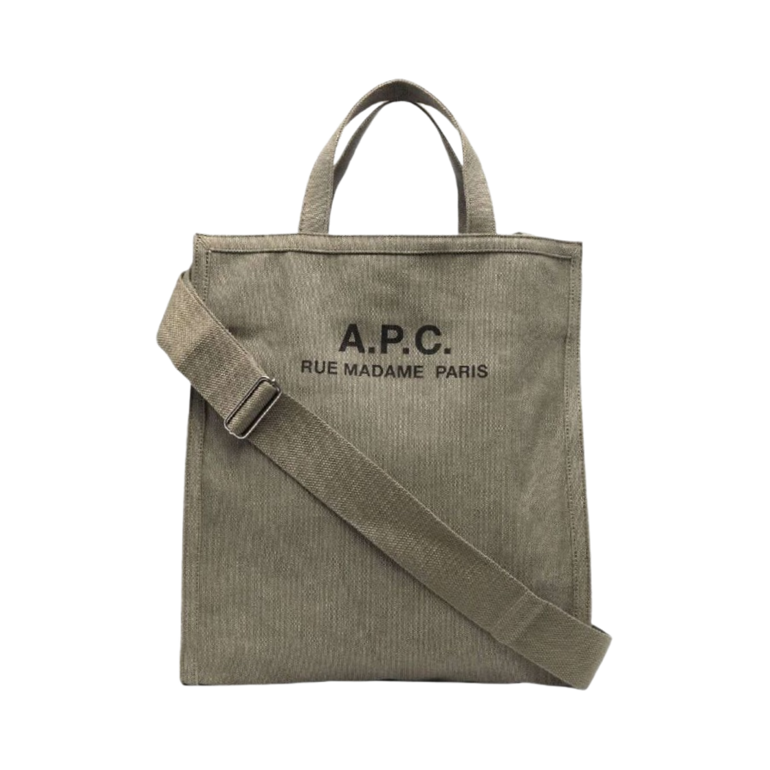 CODBM-H61318-JAA A.P.C. Recovery Shopping Bag Khaki
