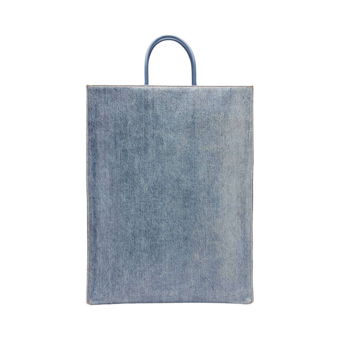 디젤 DSL 라지 쇼퍼백 인 코티드 마블 데님 블루(Diesel DSL Large Shopper Bag in Coated Marbled Denim Blue) - 3