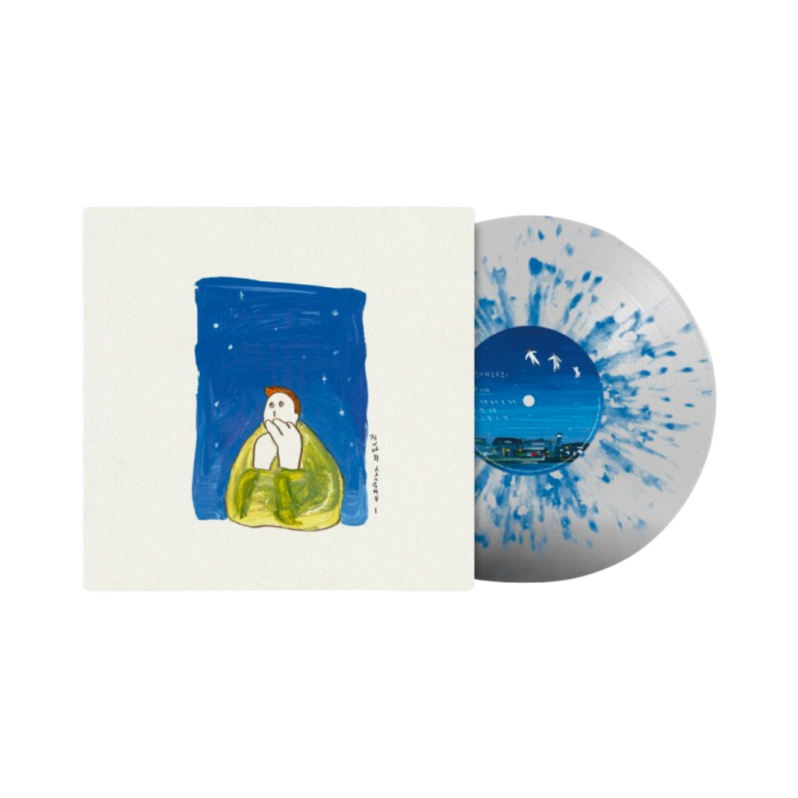 잔나비 소곡집 I LP 클리어 & 블루 스플레터 믹스(Jannabi's Small Pieces I LP Clear & Blue Splatter Mix)